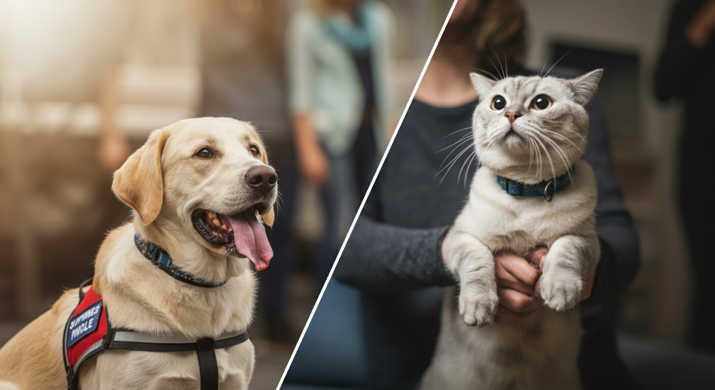 Emotional Support Animal vs. Service Animal: Understanding the Differences