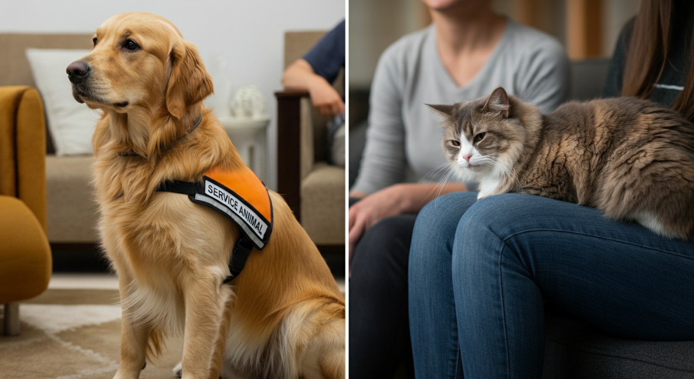 Emotional Support Animal vs. Service Animal: Understanding the Key Differences