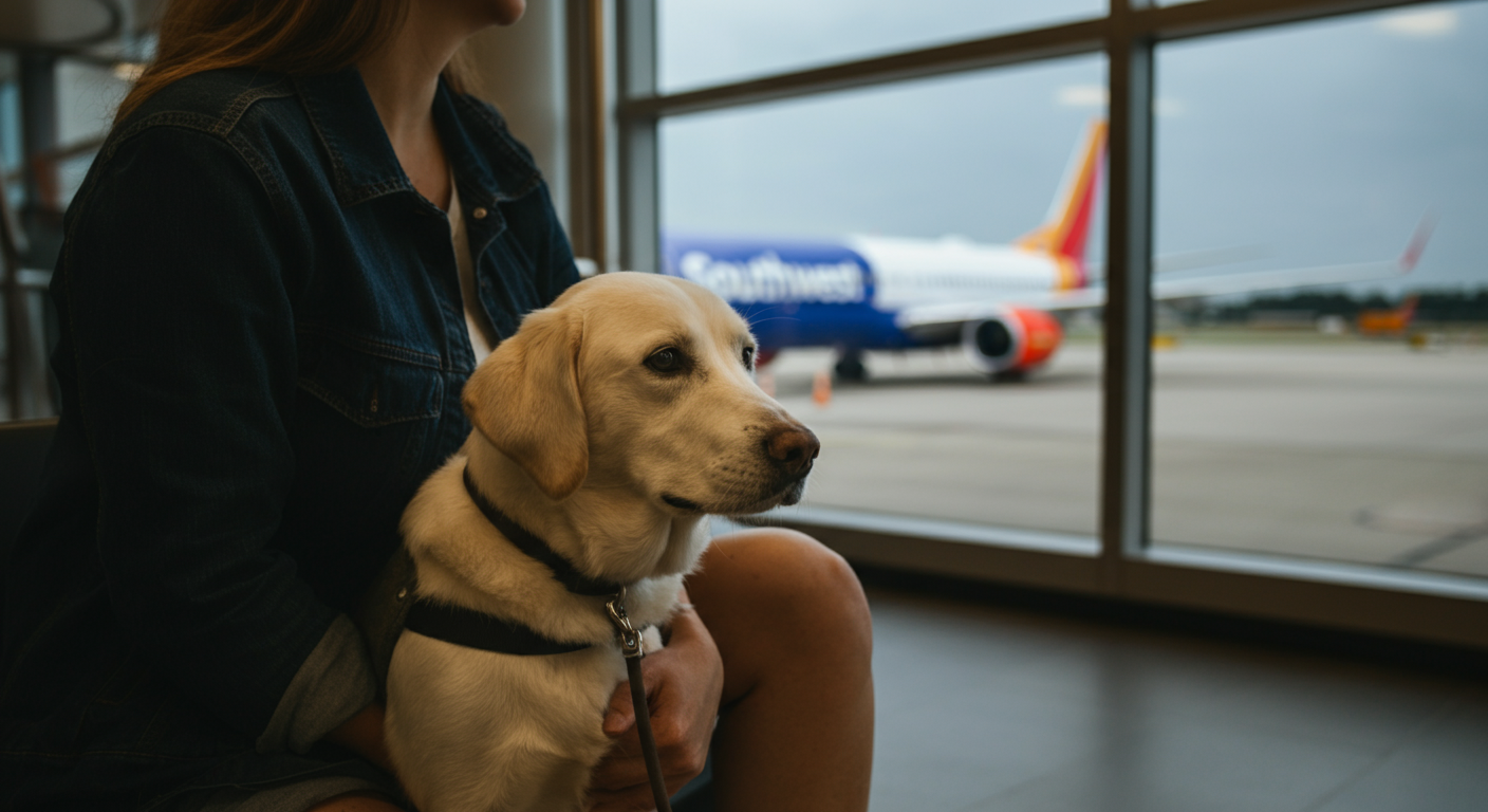 Southwest Airlines Pet Policy: ESA & Service Animals 2026