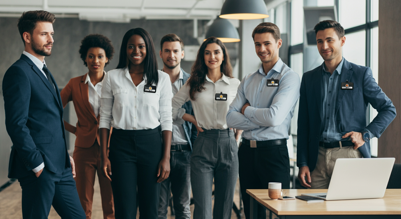 Elevate Your Business: The Indispensable Role of Professional Employee Badges