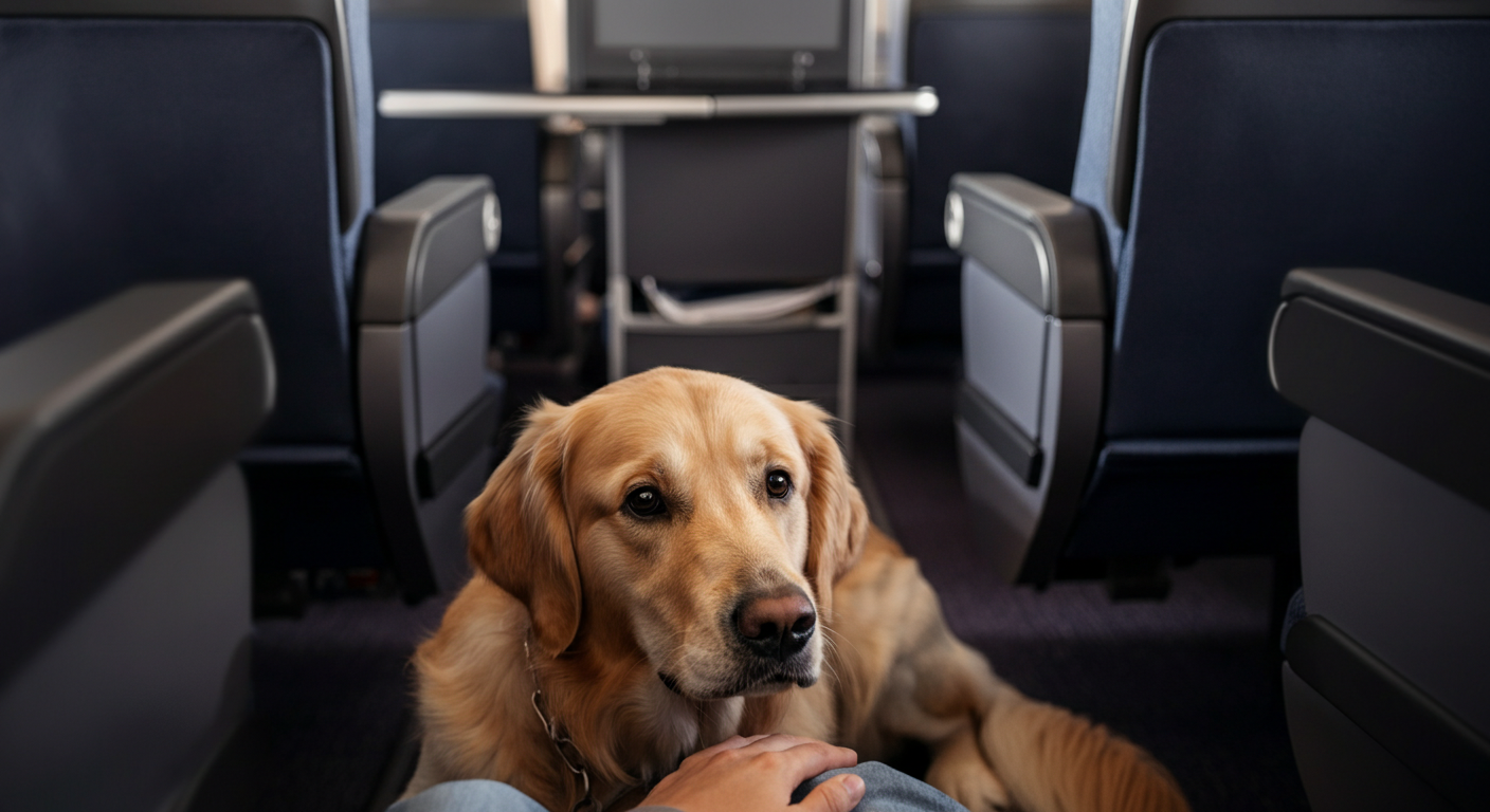 Navigating Air Travel with Your Emotional Support Animal or Service Dog: A Comprehensive Guide