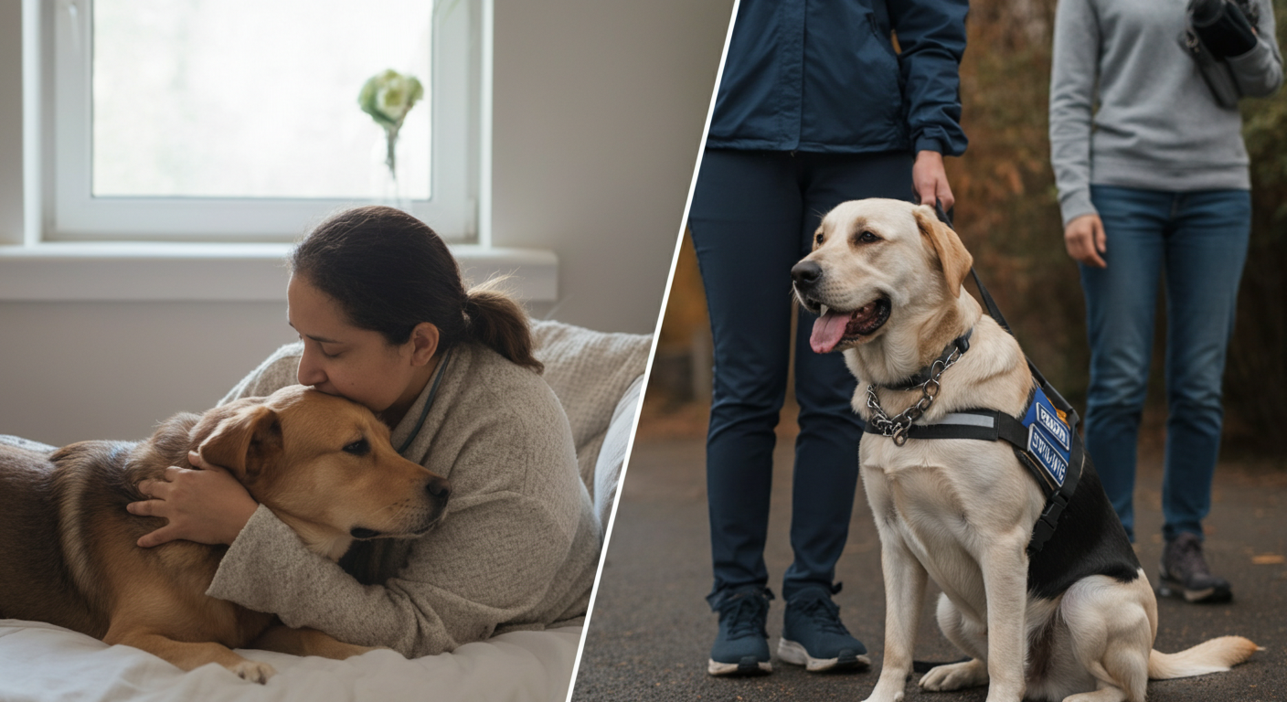 Emotional Support Animal vs Service Animal: Understanding the Differences and Certification