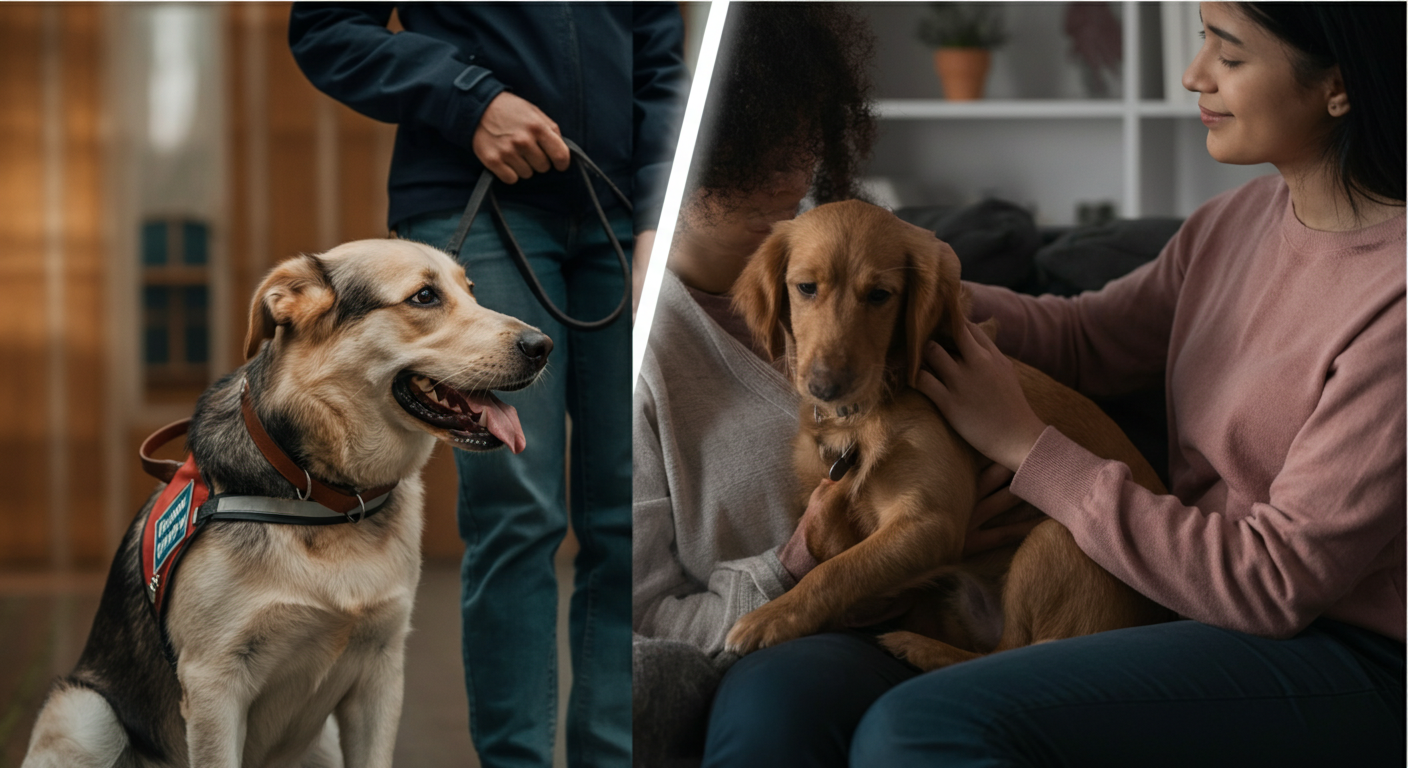 The Definitive Guide: Emotional Support Animal vs. Service Animal in 2026