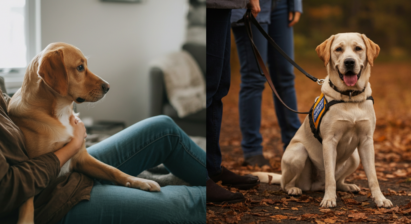 Emotional Support Animals vs. Service Animals: Your Complete Guide to Differences & Certification